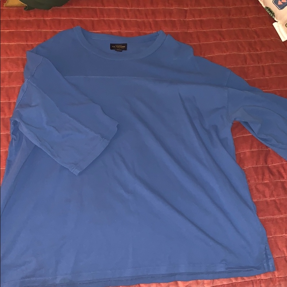 Blue utility shirt